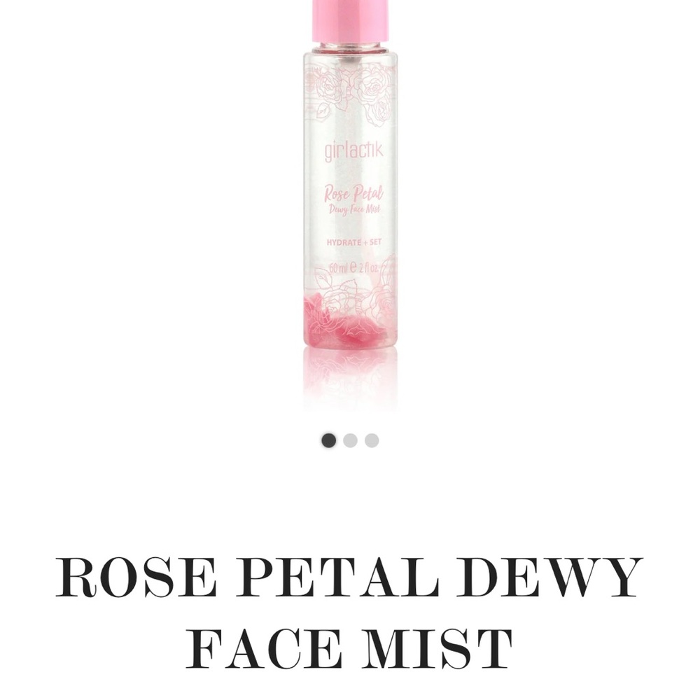 Rose Petal Dewy Face Mist - Pink